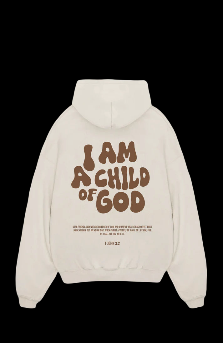 I am a Child of God Oversized Hoodie