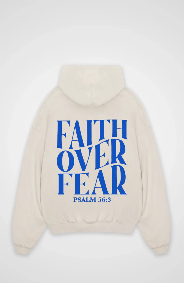 Faith over Fear Oversized Hoodie