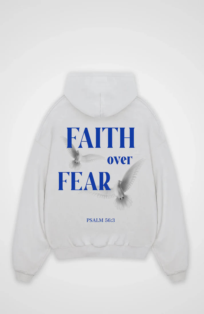 Faith over Fear Oversized Hoodie