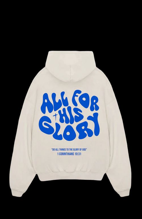 All for his Glory Oversized Hoodie