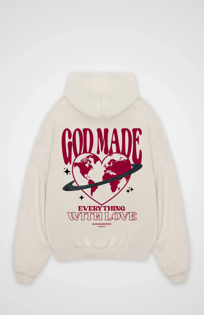 God Made Oversized Hoodie